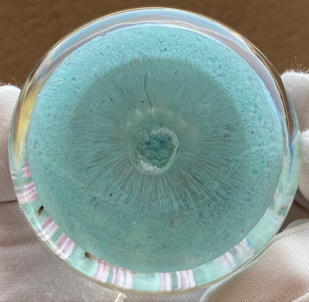 ☘️パースシャー☘️ ガラスペーパーウェイト　文鎮　スコットランド製　直径7.6㎝❣️