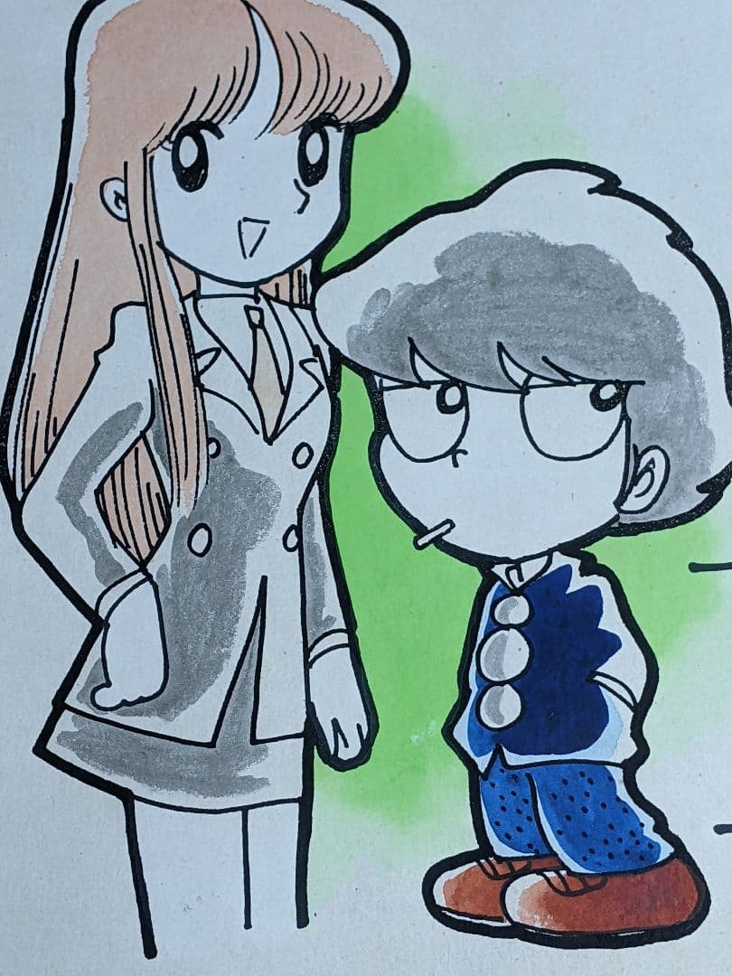 吾妻ひでお 色紙