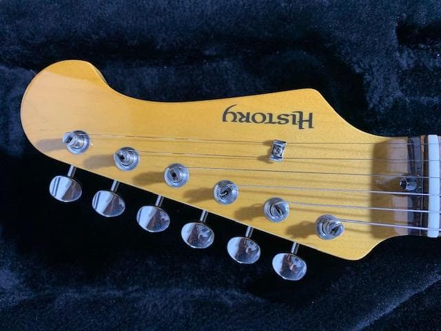 ★良好 定価8万超★HISTORY★CZ-SV 3TS★エレキギター★管G312