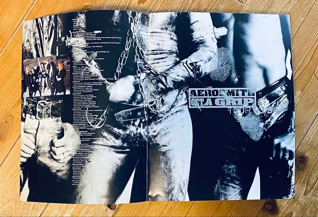 エアロスミスGET A GRIP TOUR 94来日公式ツアーパンフ 美品 希少