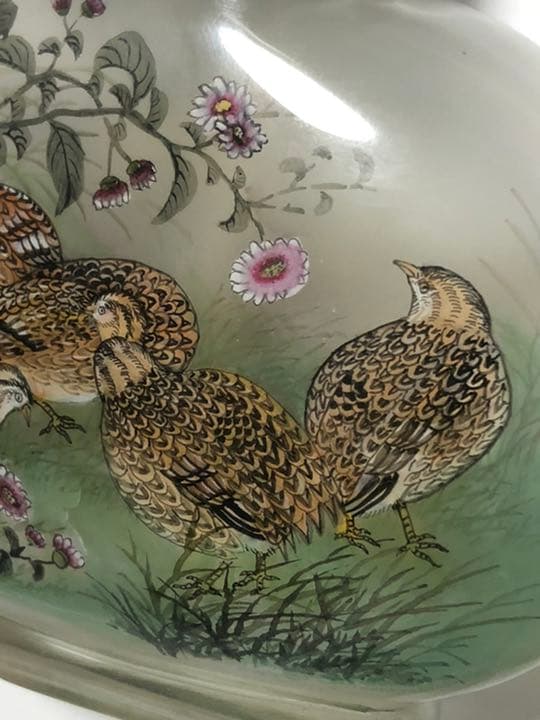 花瓶 絵 骨董品 中国骨董品