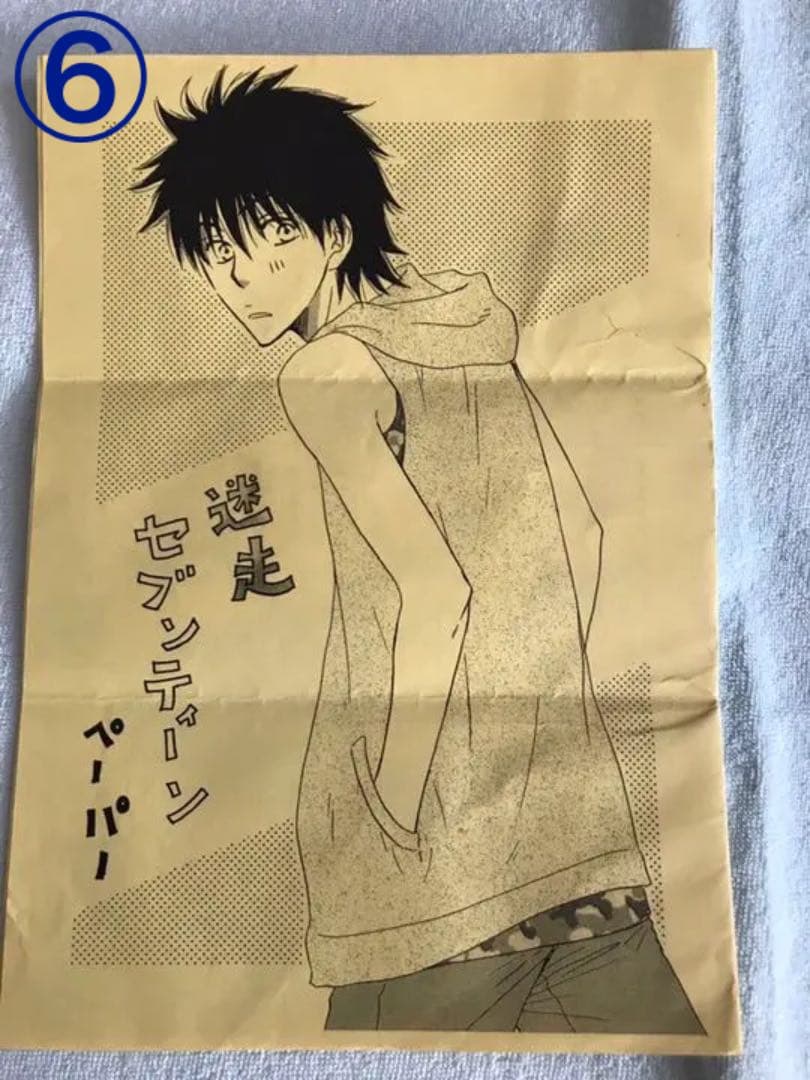 ボーイズラブ コミック雑誌特典 ペーパー小冊子