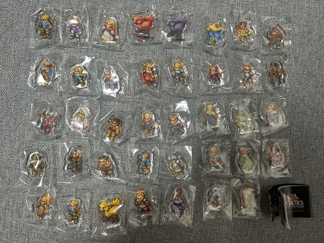 ファイナルファンタジータクティクス ミニアクリルブロックコレクション 全39種
