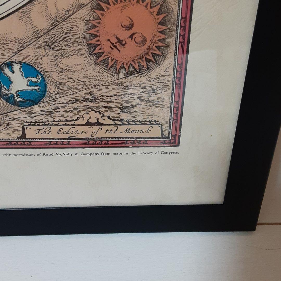 1627年 世界地図 古地図ポスター Rand MqNally製