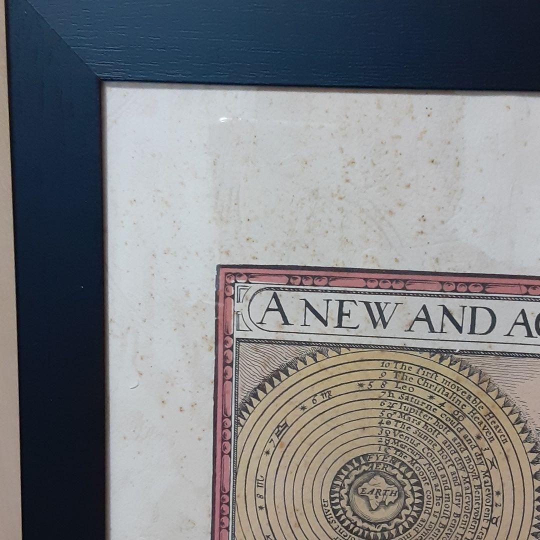 1627年 世界地図 古地図ポスター Rand MqNally製