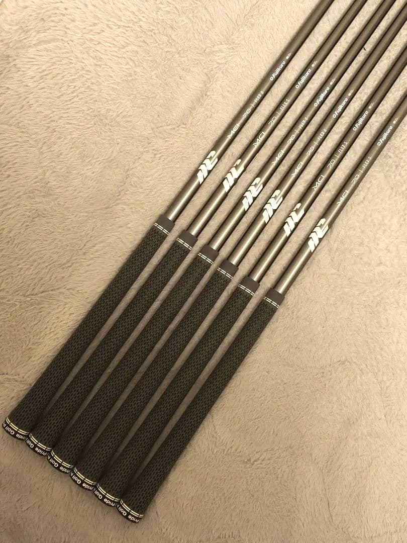 フジクラ ニュー New MCI 70S アイアン シャフト 6本セット