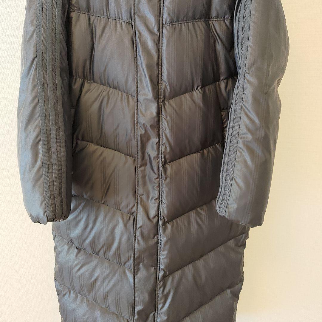 美品adidas ブラック ダウンベンチコート