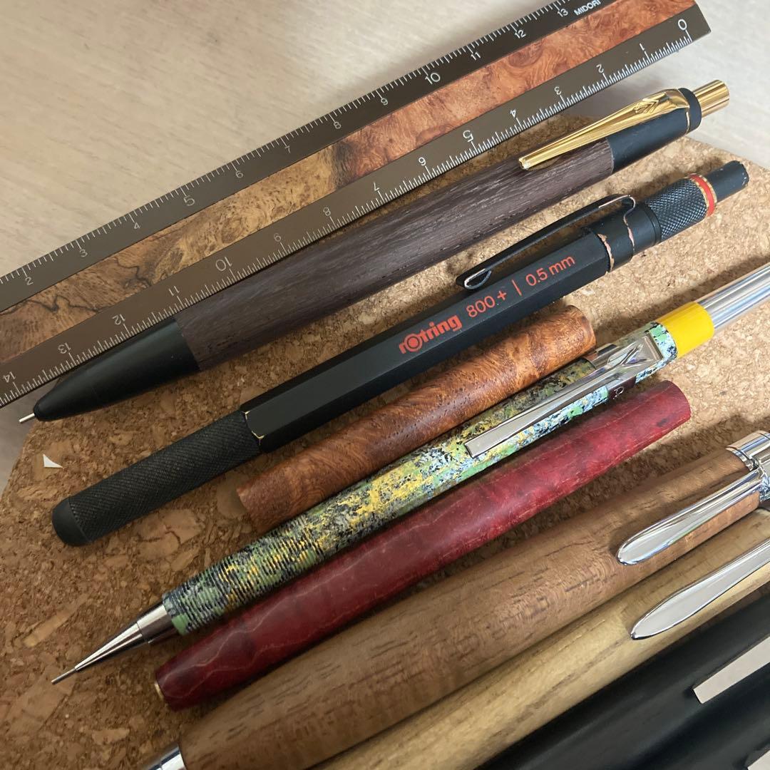 木軸シャーペンまとめ売り　ロットリング800 カベコスペシャル