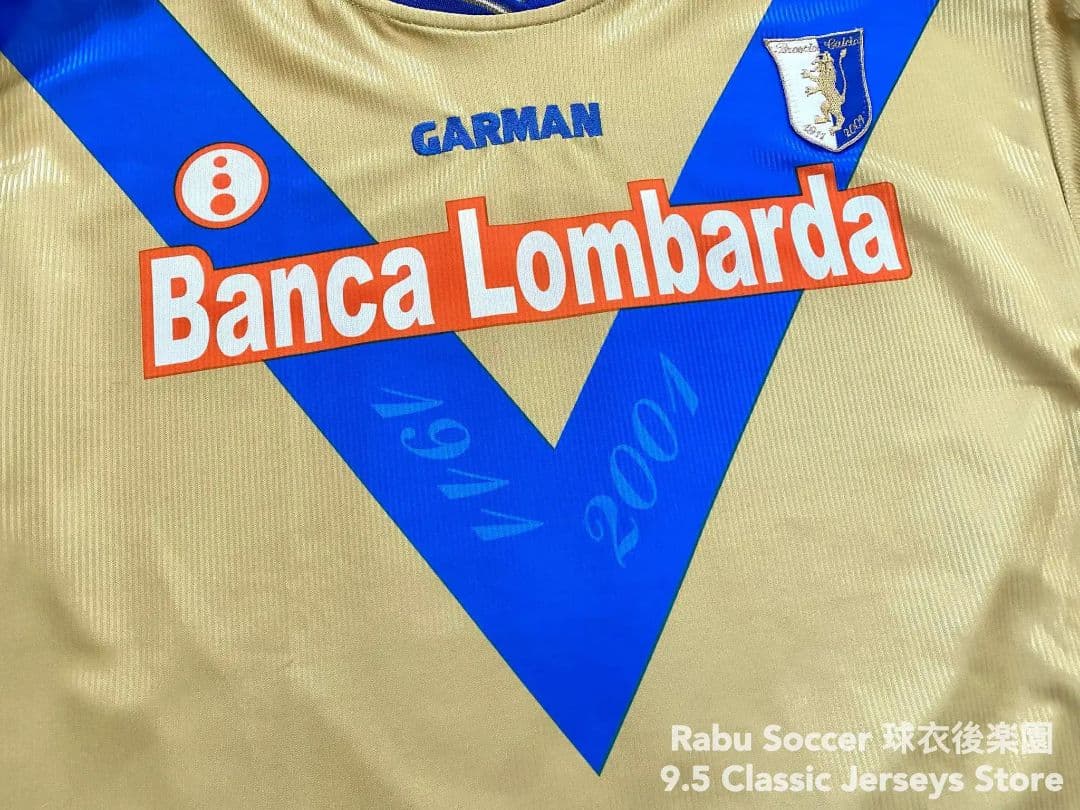 ブレシア 01/02 3rd アウェイ ユニフォーム #10 ロベルト・バッジョ