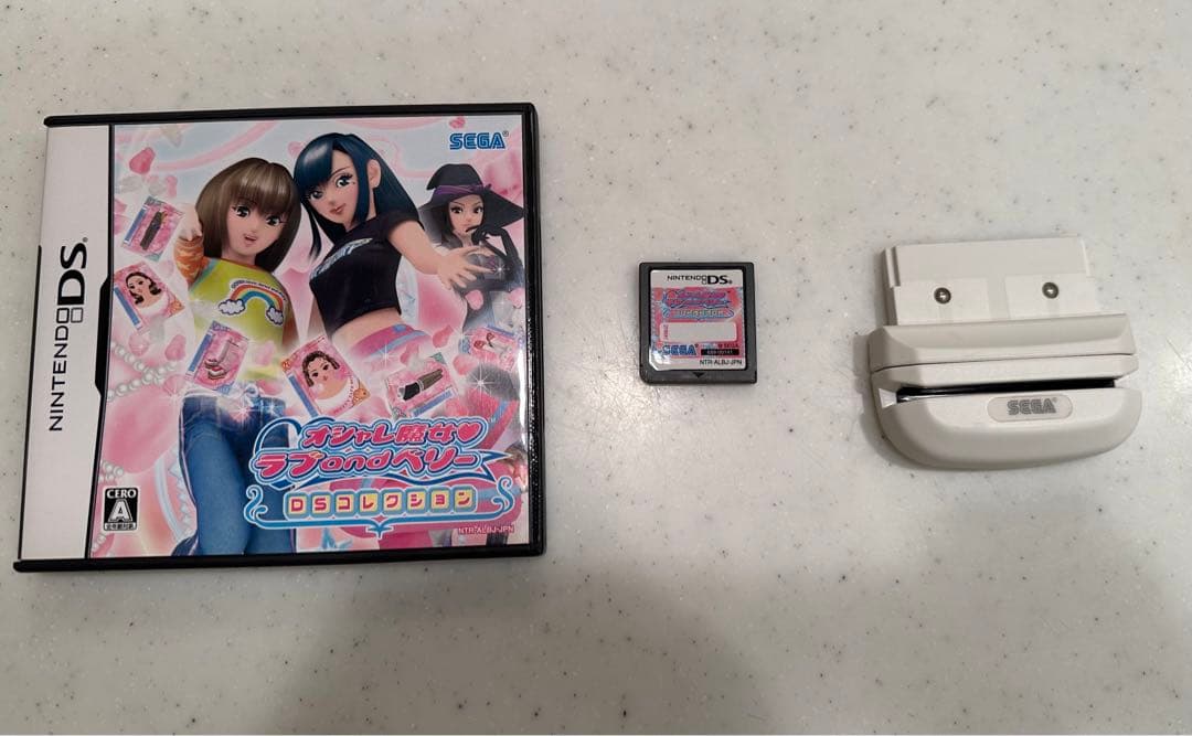 最終値下げ すぐ遊べる！本体＆充電器 ラブandベリー カード121枚＋カセット