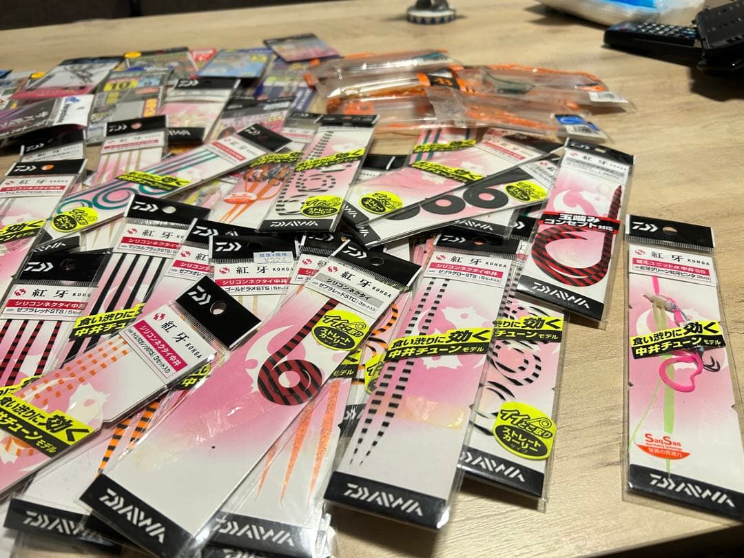 タイラバセット　ネクタイ78個　フック　タイラバ専用ワーム他