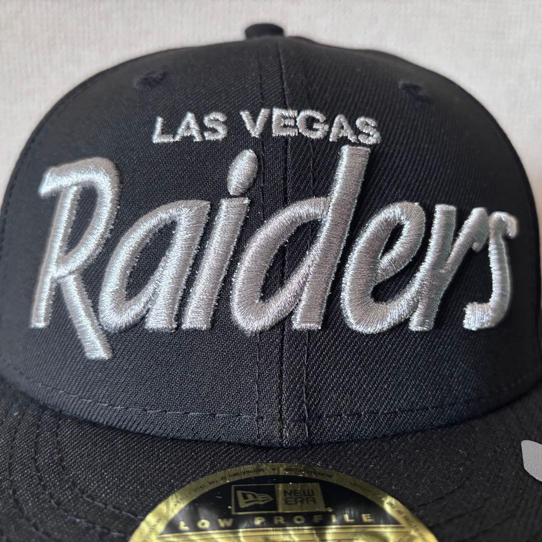 【海外限定】ニューエラ NFLラスベガスレイダース LP59FIFTY ブラック