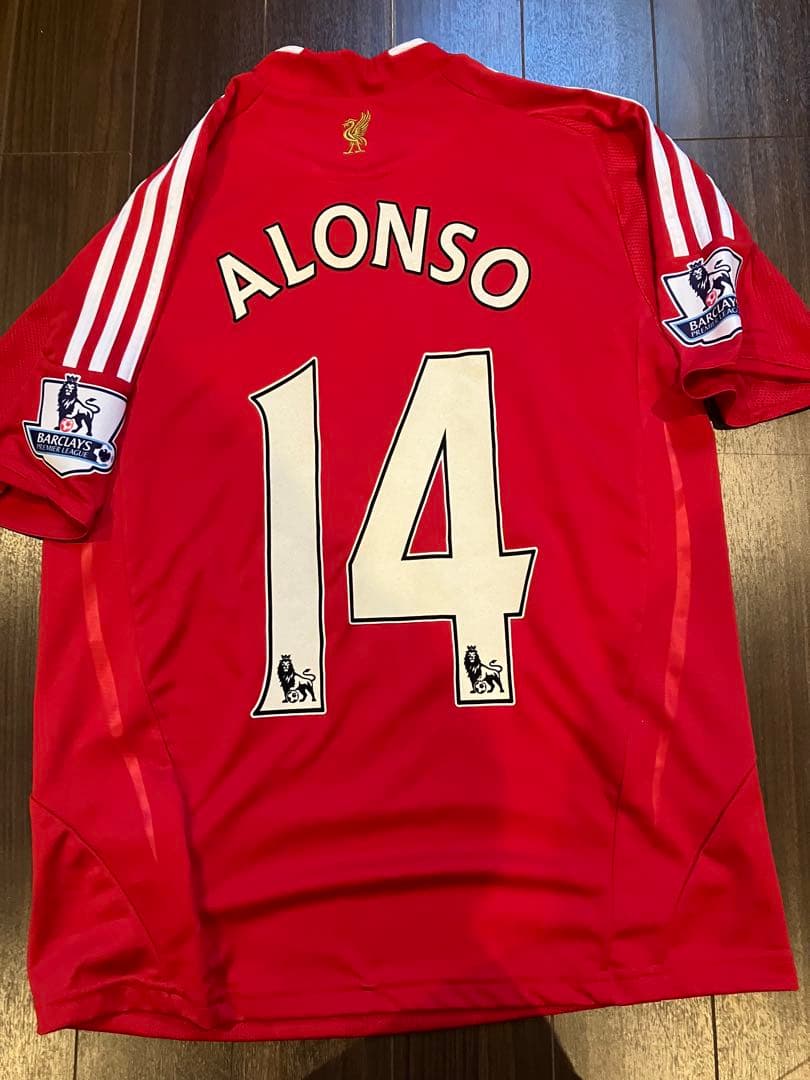 08/10リバプール　ホーム　シャビアロンソ　160cmサイズ