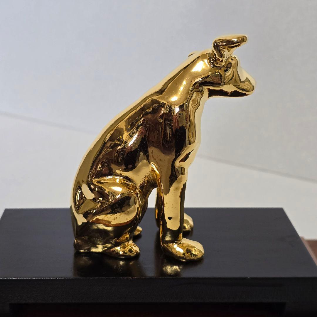 Victor ビクター ニッパー ゴールド ガラスケース付き 昭和レトロ 希少