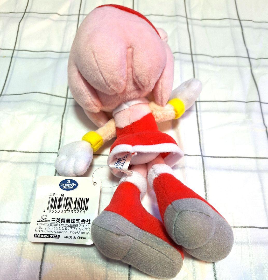 エミー・ローズ ぬいぐるみ タグ付き ソニック　三英貿易