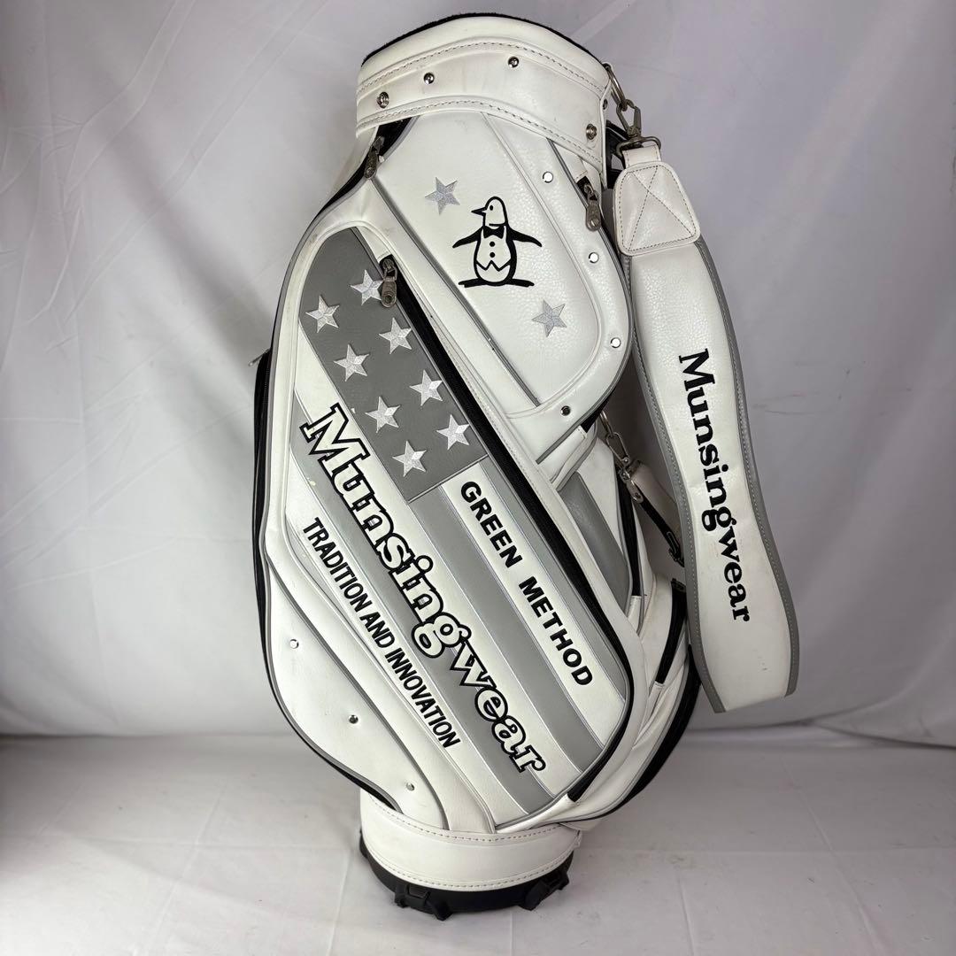 マンシングウェア MUNSING WEAR キャディーバッグ ゴルフバッグ