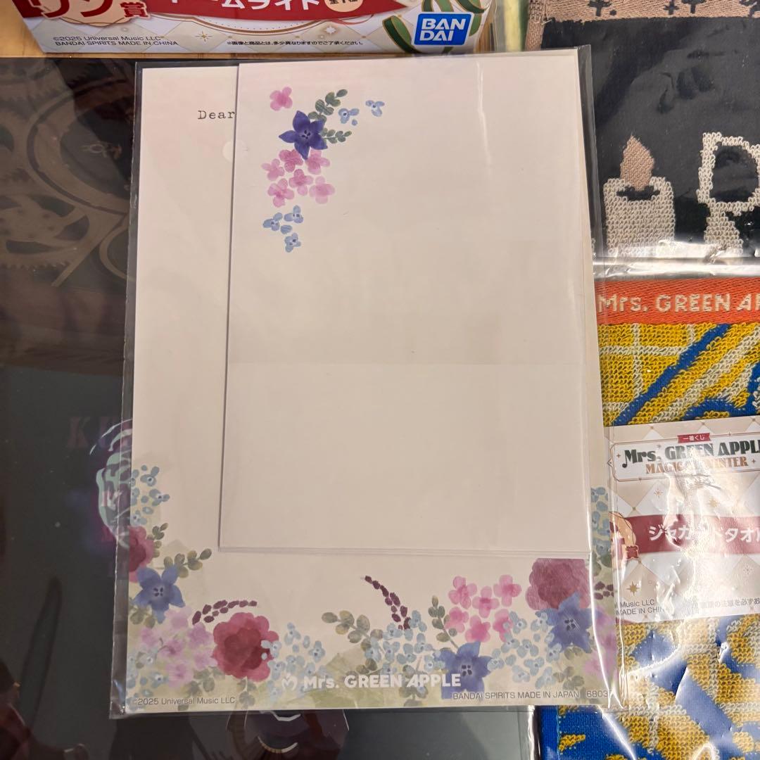 本日までMrs. GREEN APPLE ラストワン賞ドームライト豪華8点セット