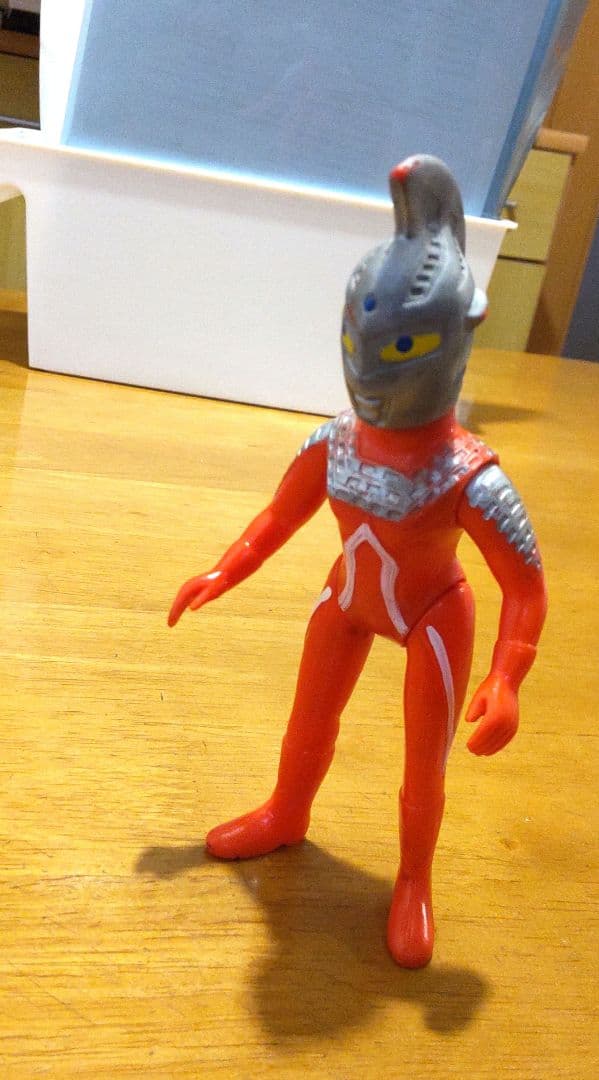 当時物　ウルトラセブン　ソフビ　ブルマァク　約14cm　　昭和