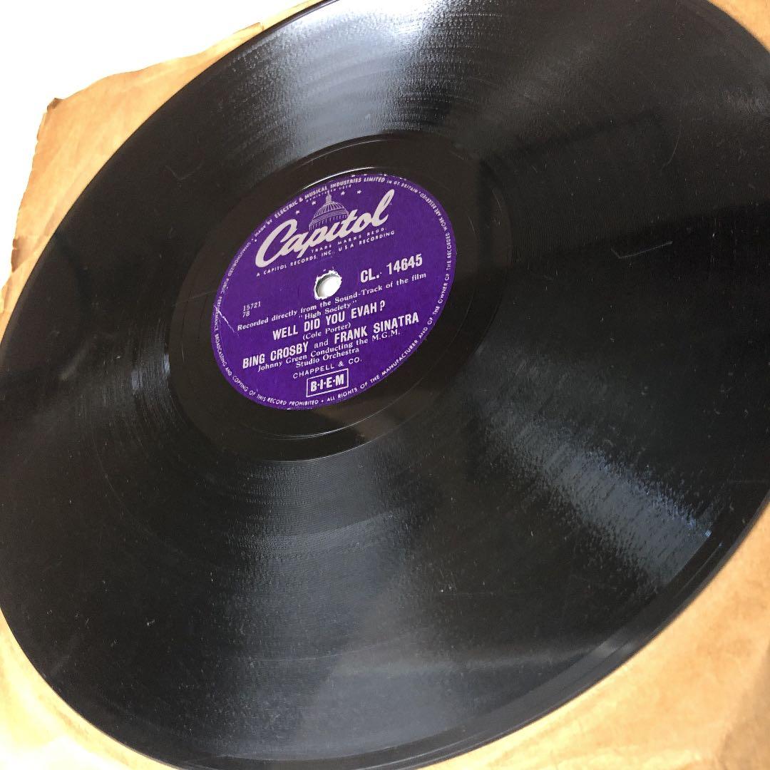 超稀少‼︎! 英国盤 元モナコ公妃 GRACE KELLY 10インチ SP盤