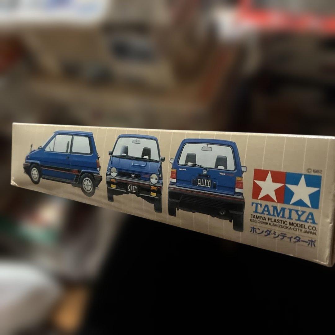 TAMIYA HONDA CITY TURBO 1/24当時物