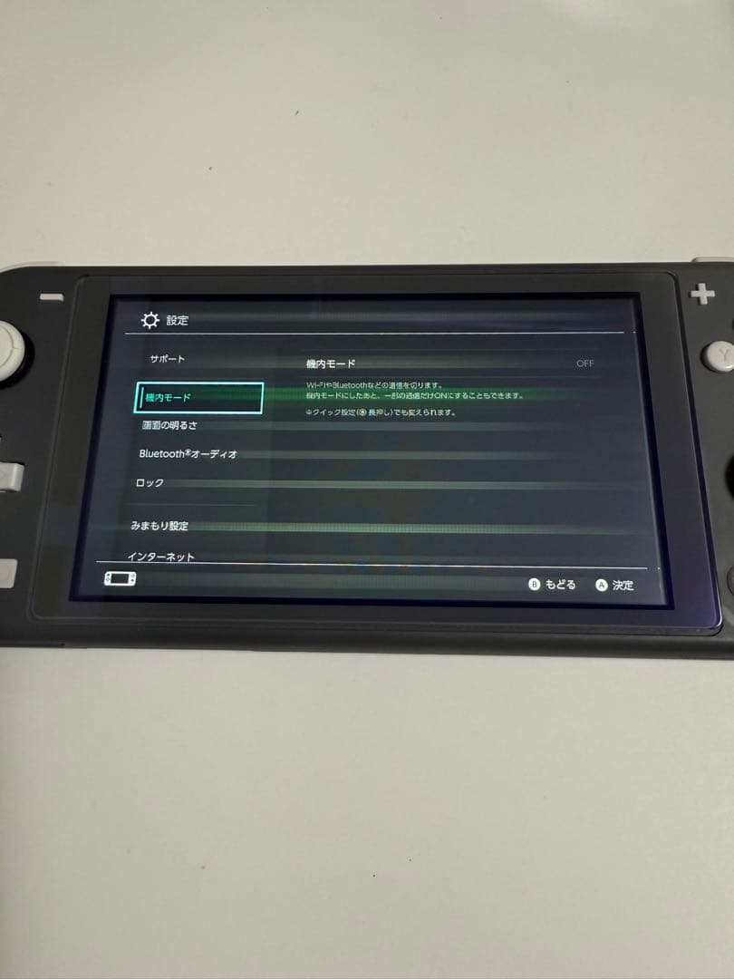 【ジャンク品】Nintendo Switch Lite グレー 本体 充電器付き