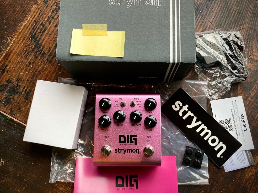 美品 strymon DIG V2 デュアルデジタルディレイ