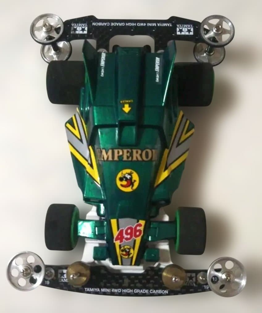 タミヤ⬛️ミニ四駆⬛️プロトエンペラー塗装済み組み立て完成品