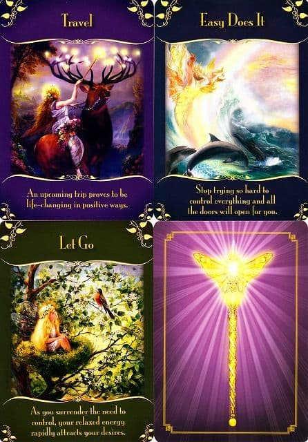 新品未開封 マジカルフェアリーオラクルカード 金縁