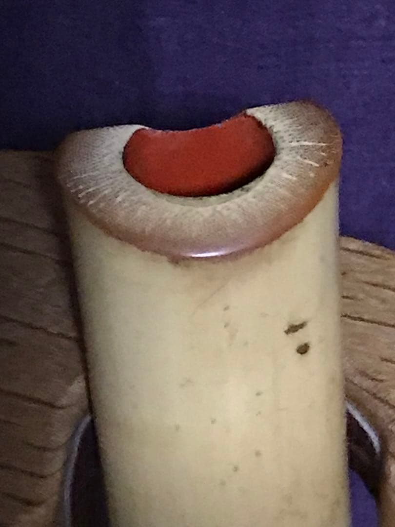 ⭐️ 尺八　琴古流　呂玄銘　銀三線継　約42.5センチ　約340g