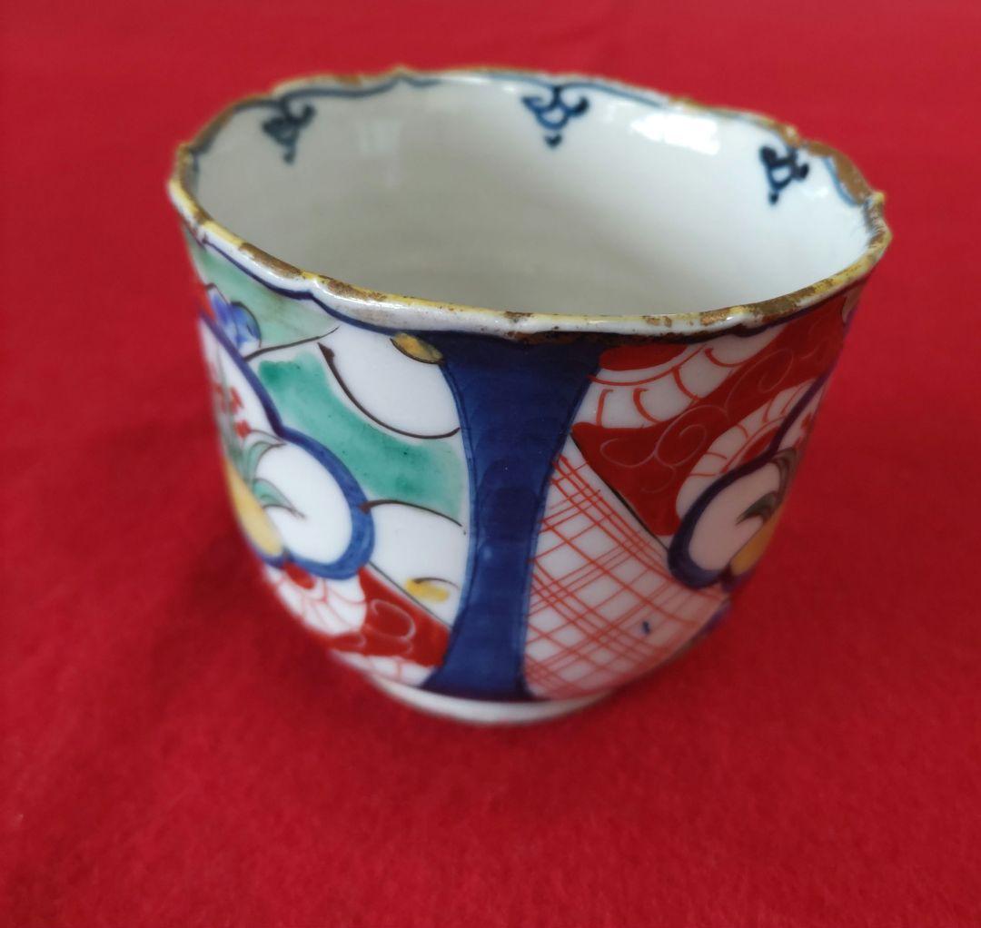 古伊万里　蕎麦猪口　D334