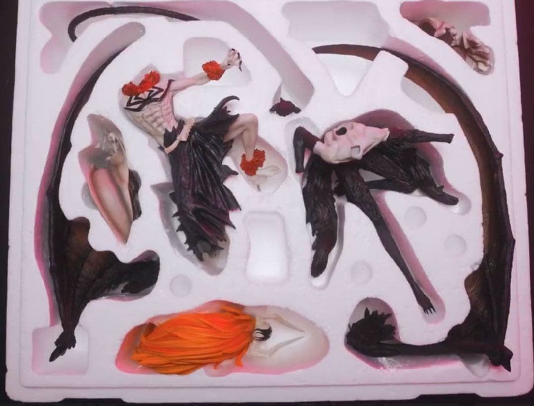 BLEACH  黒崎一護VSウルキオラ ガレージキット ガレキ スタチュー①