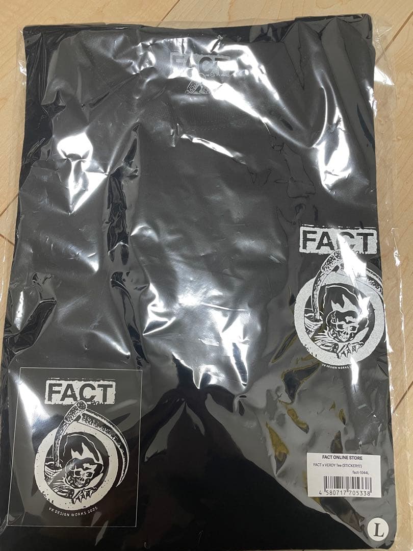 FACT VERDYデザイン Tシャツ Lサイズ