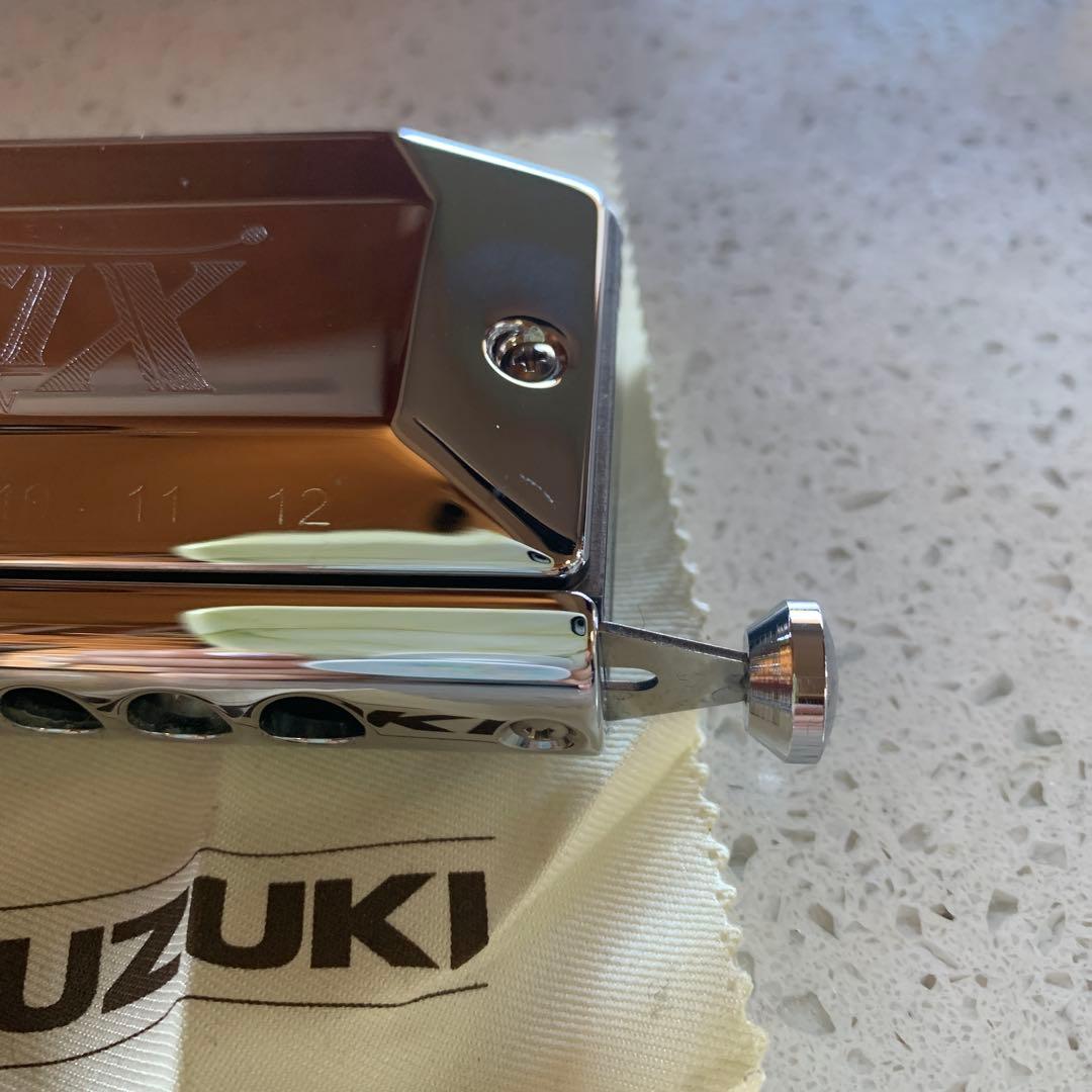 M SUZUKI クロマチックハーモニカ　SCX-48 スズキ　楽器　音楽ハープ