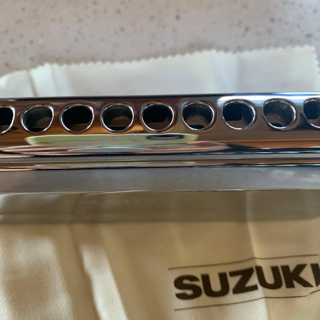 M SUZUKI クロマチックハーモニカ　SCX-48 スズキ　楽器　音楽ハープ