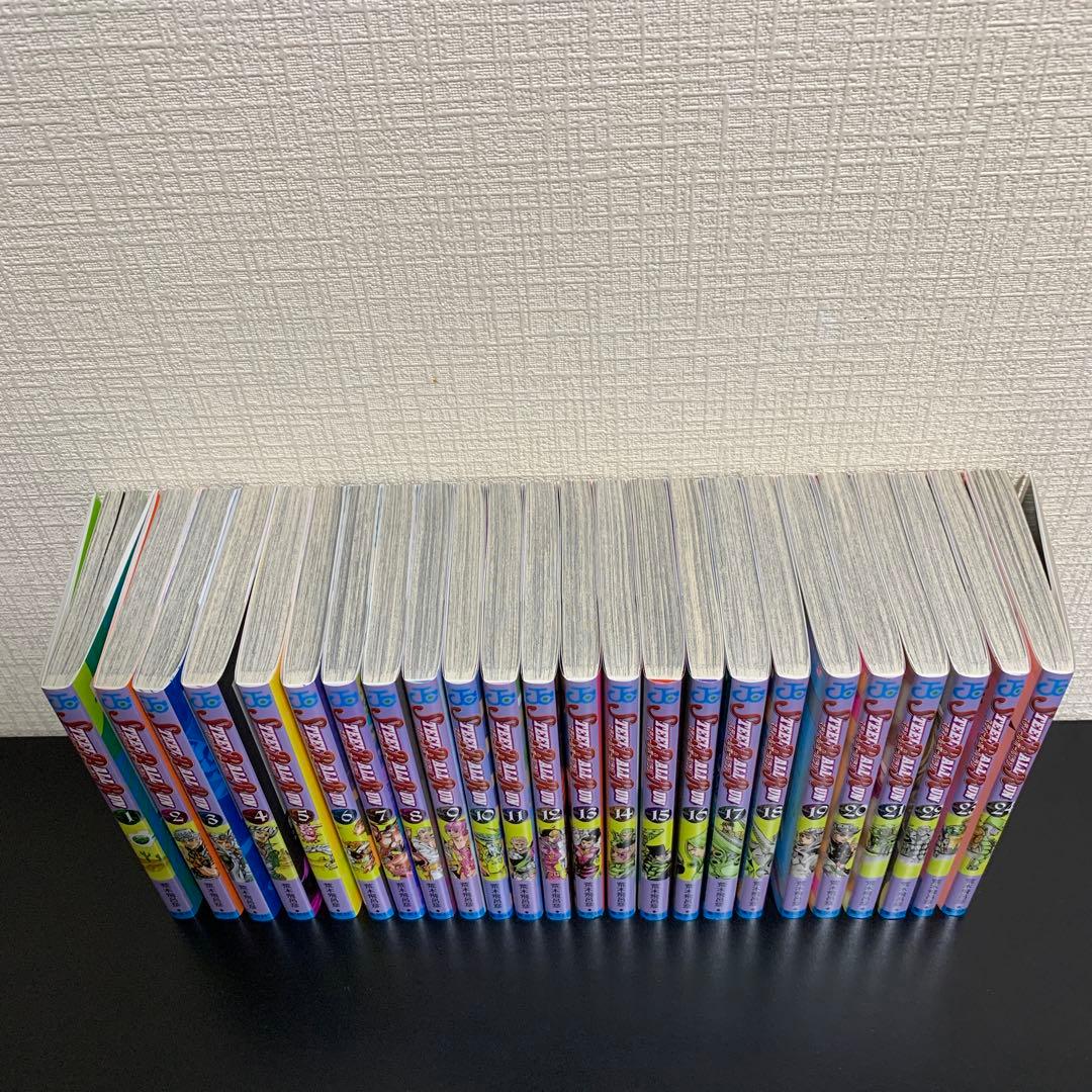 美品多数・全巻セット】ジョジョの奇妙な冒険 1〜7部 104冊／漫画 荒木飛呂彦