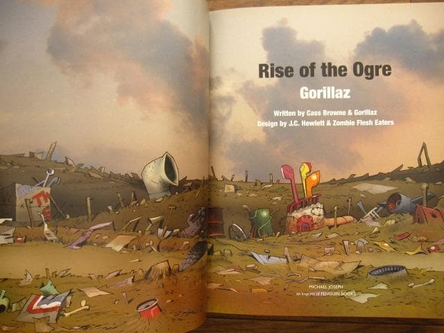 The Gorillaz：Rise of the Ogre　直筆サイン入り