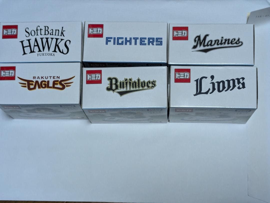 プロ野球 トミカ　パリーグ 6点セット