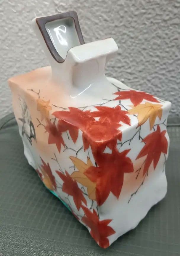 九谷焼　中村陶志人作　手書き野鳥　一輪生　人気陶芸家