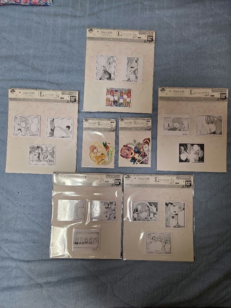 一番くじ　五等分の花嫁　B賞　C賞　D賞　I賞コンプリートセット