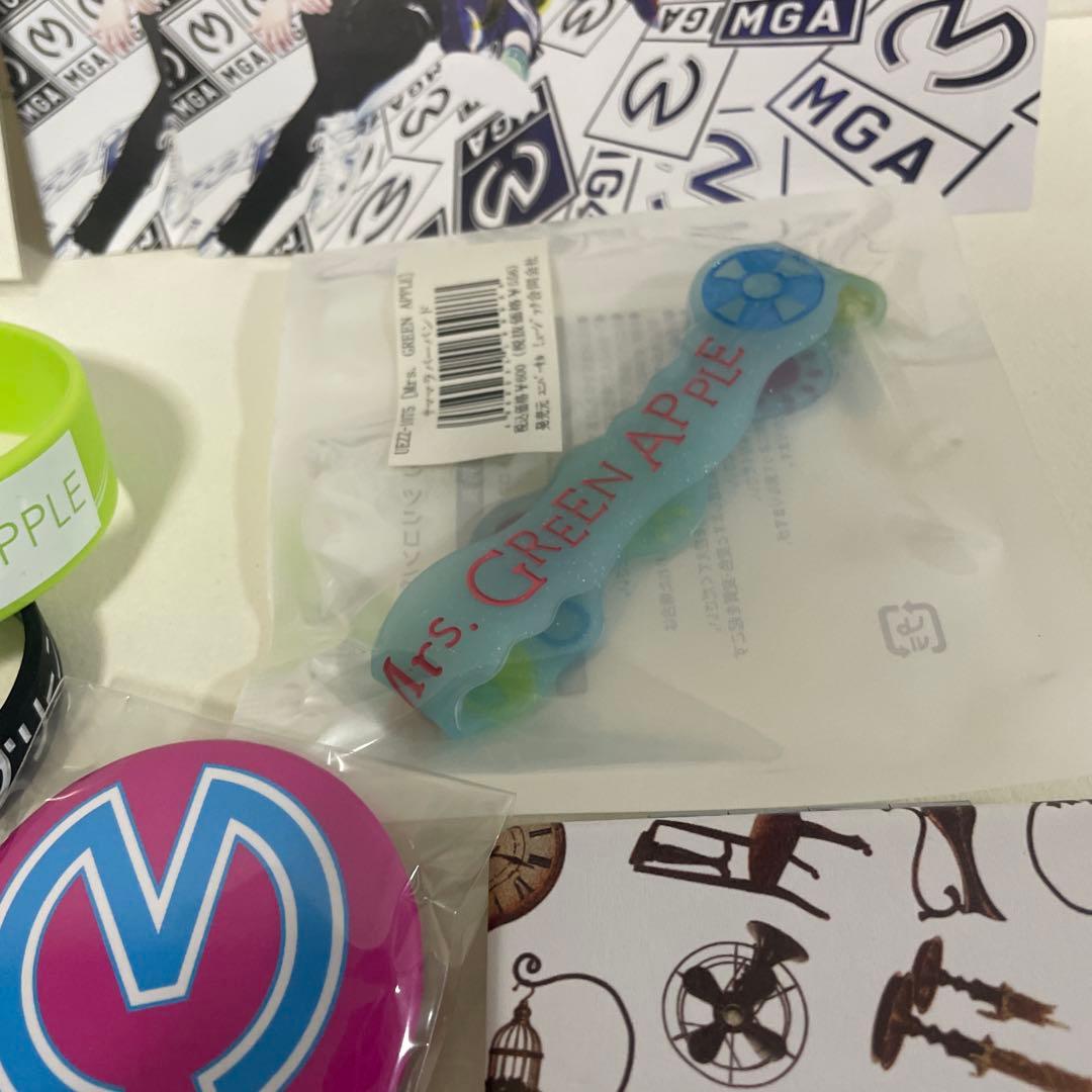 Mrs. GREEN APPLE ラバーバンドなど　まとめ売り‼️少し価格交渉可‼️