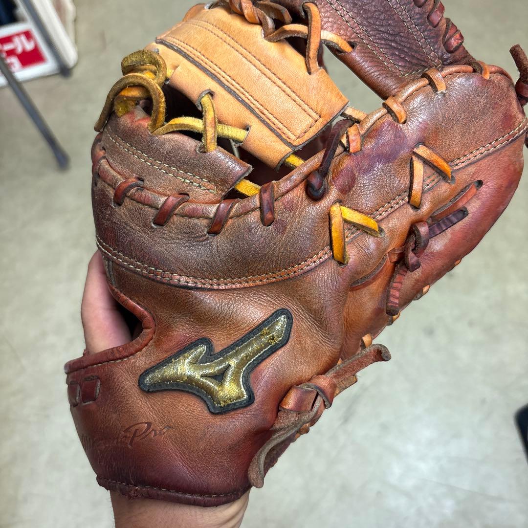 Mizuno プロモデル 硬式グローブ ブラウン