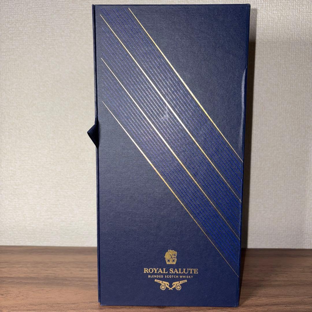  SALUTE 21年 ウイスキー 青いボトル