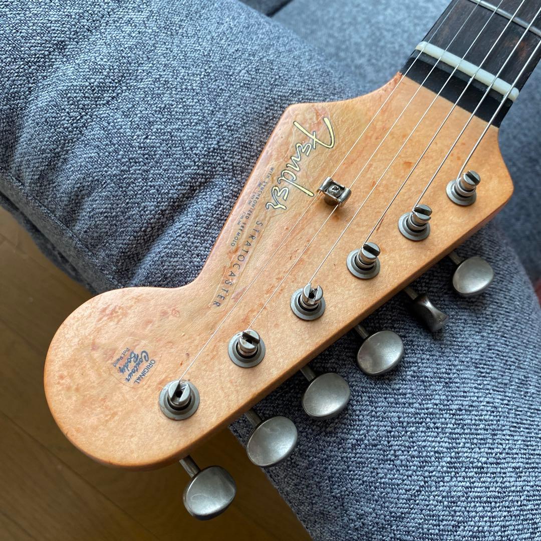 アッシュブロンドストラトキャスター 自作コンポーネント