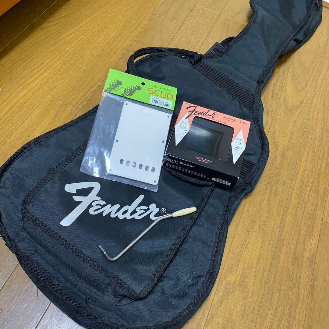 アッシュブロンドストラトキャスター 自作コンポーネント