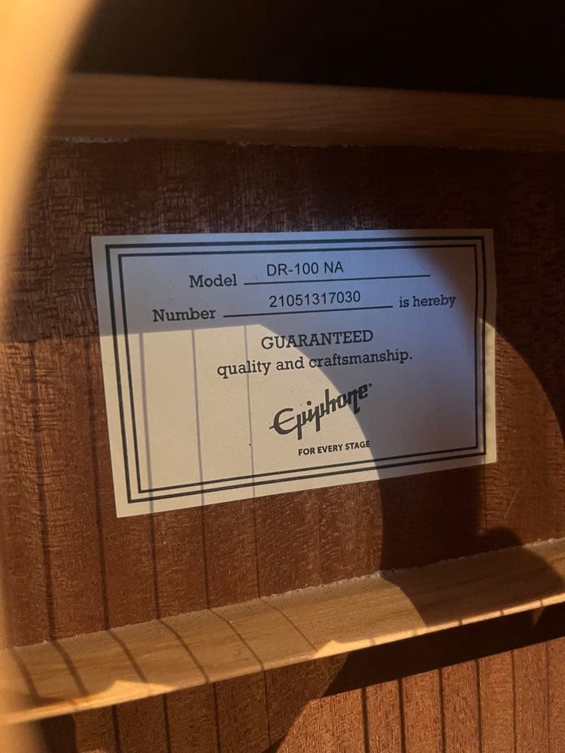 Epiphone アコースティックギター　ソフトケース　替弦　チューナー付