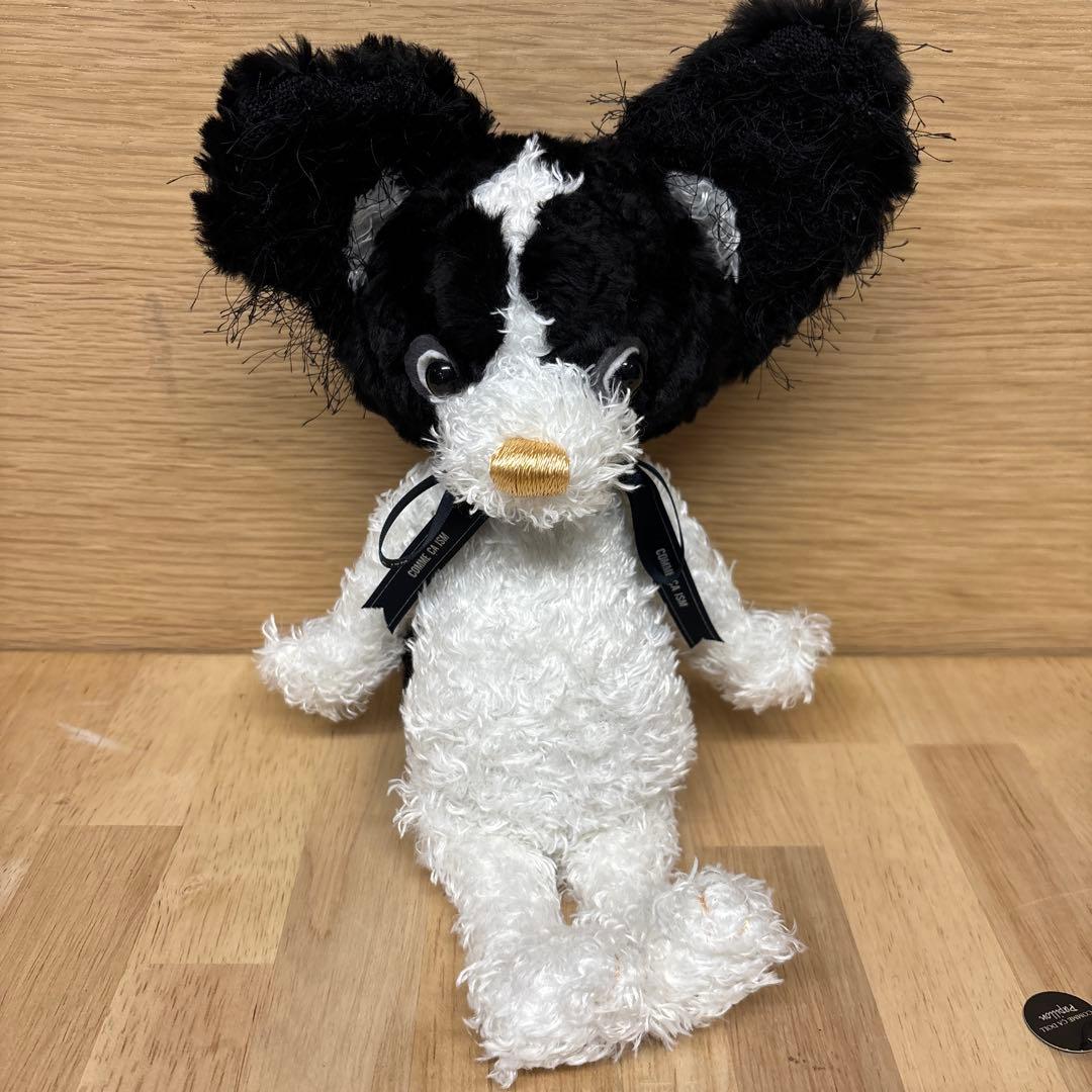 コムサドール　パピヨン　ぬいぐるみ