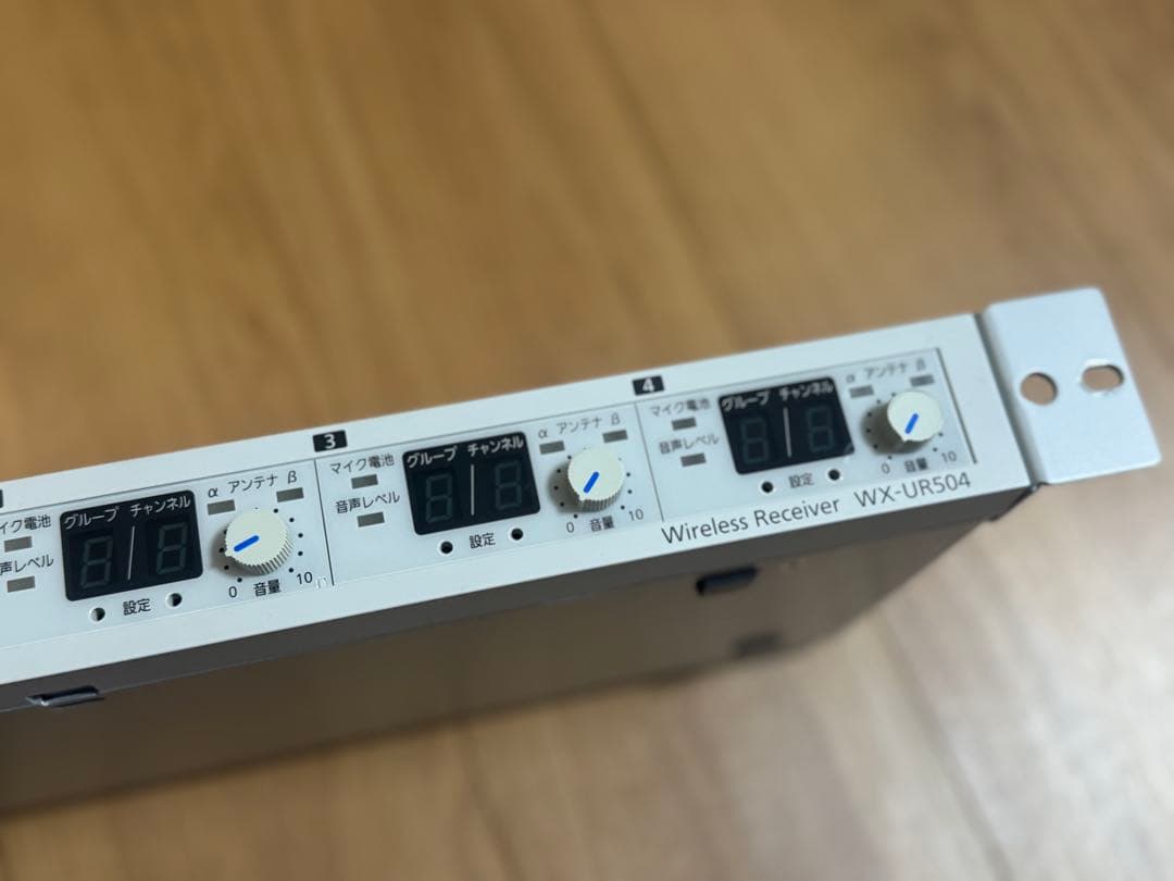 Panasonic WX-UR504 ワイヤレス受信機