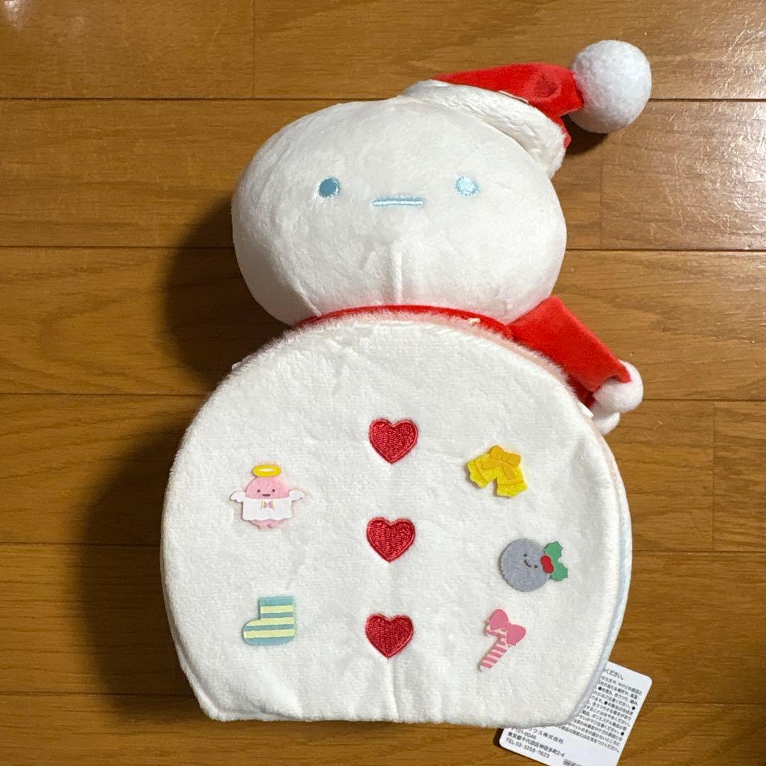 すみっコぐらし　クリスマス　2021 受注限定　ゆきだるまハウス　ぬいぐるみ