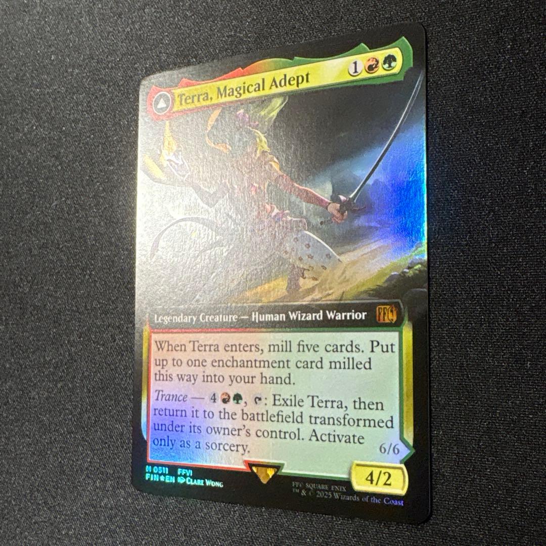 モ*リ様 ※要確認　MTG 魔導戦士、ティナ　拡張foil その2