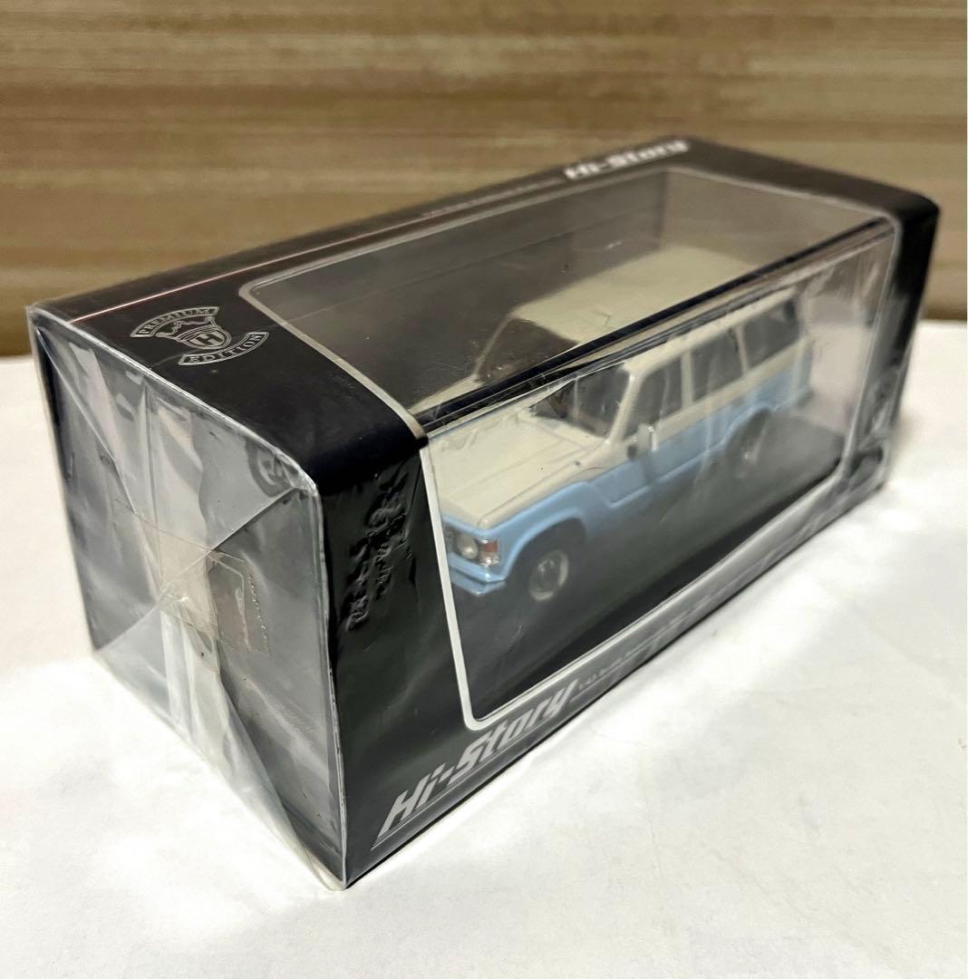 ハイストーリー 1/43 ランドクルーザー６０ ライトブルー 2トンカラー